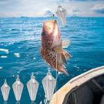 Pyramid Fishing Sinkers for Ocean Casting 1oz-10pcs