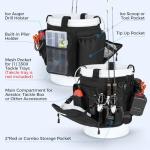 KastKing Fishing Bucket Organizer with Multi-Pockets