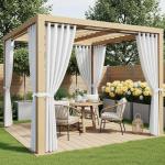 Heavy-Duty Adjustable Tension Curtain Rod