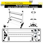 Jorazor 24-Slot Fishing Rod Holder and Rack
