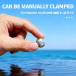 200PCS Removable Split Shot Fishing Weights