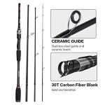 Lightweight 6.6ft Travel Spinning Fishing Rod