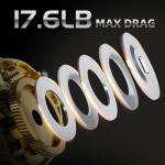 Lightweight Baitcasting Reel with High-Speed Gear Ratio