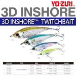 Yo-Zuri 3D Inshore Mullet Twitchbait 90mm