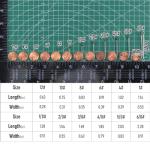 Dr.Fish 100 High Carbon Octopus Fishing Hooks