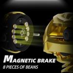 Lightweight Baitcasting Reel with High-Speed Gear Ratio