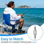 15pcs Inline Trolling Weights for Fishing