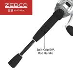 Zebco 33 Platinum Spincast Reel and Rod Combo