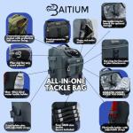 Baitium Fishing Backpack with Cooler and Rod Holders