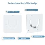 UAREP No-Drill Waterproof Shower Rod Holders