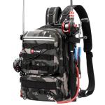 Dolodomy Fishing Backpack with Rod Holder and Storage