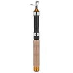 NUOBESTY Portable Telescopic Ice Fishing Rod 25.6 Inch