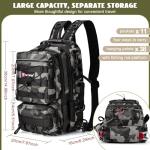 Dolodomy Fishing Backpack with Rod Holder and Storage