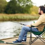 NUOBESTY Portable Telescopic Ice Fishing Rod 25.6 Inch