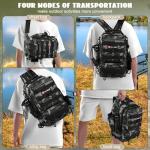 Dolodomy Fishing Backpack with Rod Holder and Storage