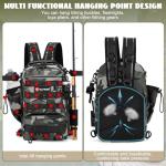 Dolodomy Fishing Backpack with Rod Holder and Storage