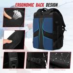 40L Fishing Tackle Backpack with Rod Holders