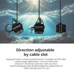 Blu7ive Underwater Fishing Camera with 4.3" Monitor