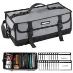 TideRex Large Fishing Tackle Bag for Soft Baits