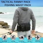Fishing Tactical Fanny Pack for Outdoor Adventures