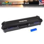 Flambeau Outdoors 4455BB Rod Bunk Box, Portable Fishing Rod Storage, Black