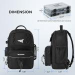 KastKing BaitSpace Fishing Tackle Bag with Boxes