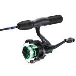 Sougayilang Ice Fishing Kit,Fishing Rod Combo and Sensitive Ice Spinning Reel for Perch，Walleye，Trout, Bass, Panfish Bluegill Crappie, 26'' Medium