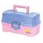 Plano 2-Tray Tackle Box with Dual Top Access, Periwinkle/Pink, One Size (620292)