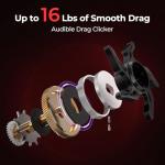 KastKing Royale Legend Glory Baitcasting Reel, 8.0:1 Gear Ratio, Left Handed