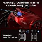 KastKing Royale Legend Glory Baitcasting Reel, 8.0:1 Gear Ratio, Left Handed