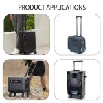 Luggage Telescopic Handle 12-24inch Suitcase Pull Handle Travel Luggage Handle Pull Rod