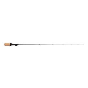 Scepter 33” Ultralight Ice Fishing Rod – Solid Graphite Blank with Free Touch Reel Seat, Lightweight Fly Guides, Contoured Cork Handle & Extreme Bite Sensitivity for Panfish & Finesse Jigging