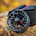 Redington Run Fly Reel, Lightweight Design for Trout, Freshwater Fishing, Carbon Fiber Drag System, Black, 5/6 Weight
