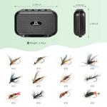 M MAXIMUMCATCH Maxcatch Extreme Fly Fishing Combo Kit 3/5/6/8 Weight, Starter Fly Rod and Reel Outfit, with a Protective Travel Case (3wt 8‘4“ 4pc Rod,3/4 Reel)