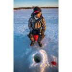 Berkley Trilene® 100% Fluorocarbon Ice, Clear, 6-Pound Break Strength, 75yd Fishing Line, Suitable for Freshwater Environments