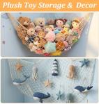 Decorative Fishing Net, 40 x 80 Inch Fish Net Decorations, Fishing Netting Decor for Ocean Themed Party Beach Coastal Bedroom (Beige)