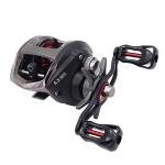 Diwa Baitcasting Fishing Reels Saltwater Freshwater Spincasting Reels Carbon Fiber Drag 18 LBS 12 + 1 Shielded Stainless Steel Ball Bearings Baitcasters Spool Sport Baitcast Reel (Right)