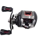 Diwa Baitcasting Fishing Reels Saltwater Freshwater Spincasting Reels Carbon Fiber Drag 18 LBS 12 + 1 Shielded Stainless Steel Ball Bearings Baitcasters Spool Sport Baitcast Reel (Right)