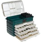 Plano 4-Drawer Tackle Box Green Metallic/Silver ,One Size