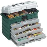 Plano 4-Drawer Tackle Box Green Metallic/Silver ,One Size
