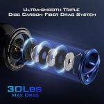 KastKing Kapstan Spinning Saltwater Reel,Size 4000