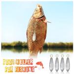 20 Pieces Drop Fishing Weights Sinkers Kit, Bullet Raindrop Streamlined Fishing Weight for Freshwater Saltwater Casting Removable Drifting Bottom Fishing Accessory (0.35 oz)