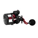 KastKing ReKon Line Counter Trolling Fishing Reel, Round Baitcasting Reels, Left Handed, Size 30