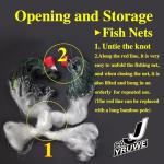 82ft x 5ft Triple Layer Fishing Net