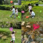 2 Pack Kids Extendable Fishing and Butterfly Nets