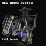 Garret Aluminum Surf Fishing Spinning Reel 8000/12000