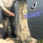 82ft x 5ft Triple Layer Fishing Net