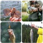 100 Removable Round Fishing Weights for Angling