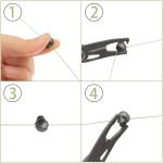 250 Fishing Weights Tackle Box