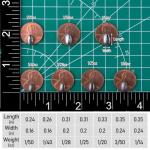 Dr.Fish 100 Pack Oval Split Shot Sinkers